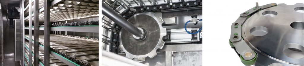 conveyor chain in food production