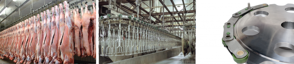 abatoir conveyor chain